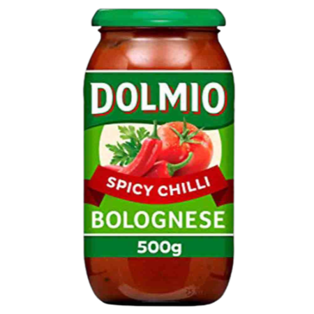 Dolmio Spicy Chilli Bolbognese 450G