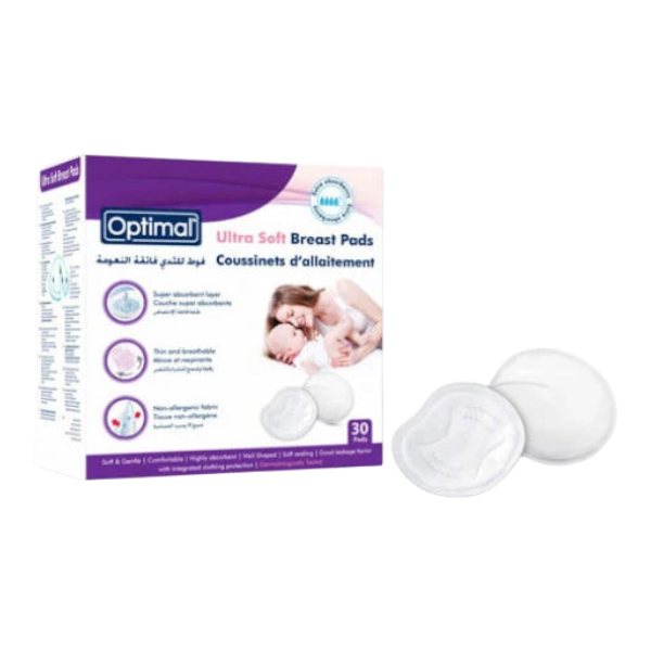 Optimal Ultra Soft Breast Pads 30Un-Opb-1050