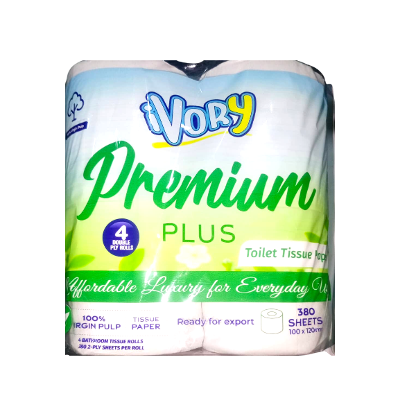 Ivory Premium Plus Toilet Tissue Paper (4-In-1)