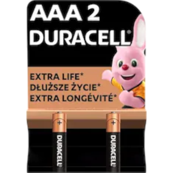 Duracell Extra Life Aaa 2
