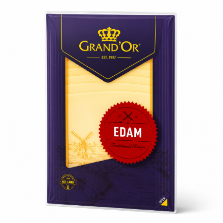 Grand'or Edam Cheese Slice 160G