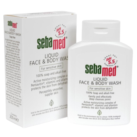 Sebamed Sensitive Face&Body Wash 200Ml