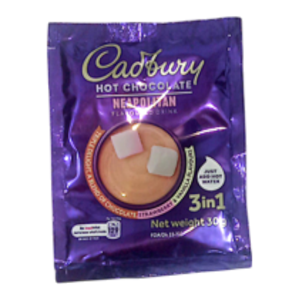 Cadbury Hot Choco Neapolitan (3In1) 30G