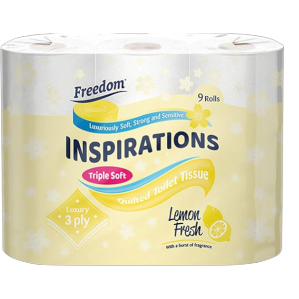 Freedom Tissue Inspirations Lemon Fresh 9S