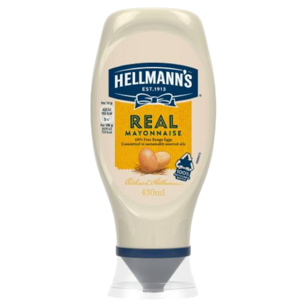 Hellmann's Sqz Mayonnaise 430Ml