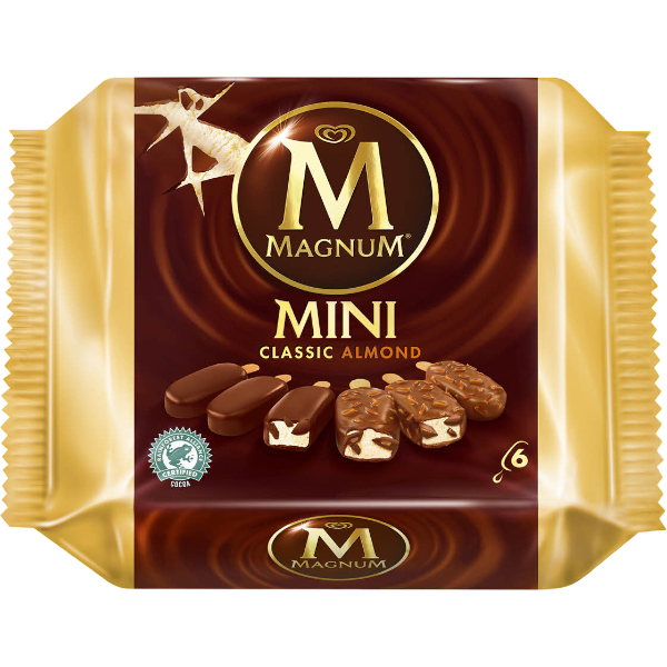 Magnum Mini Classic Almond White 345Ml