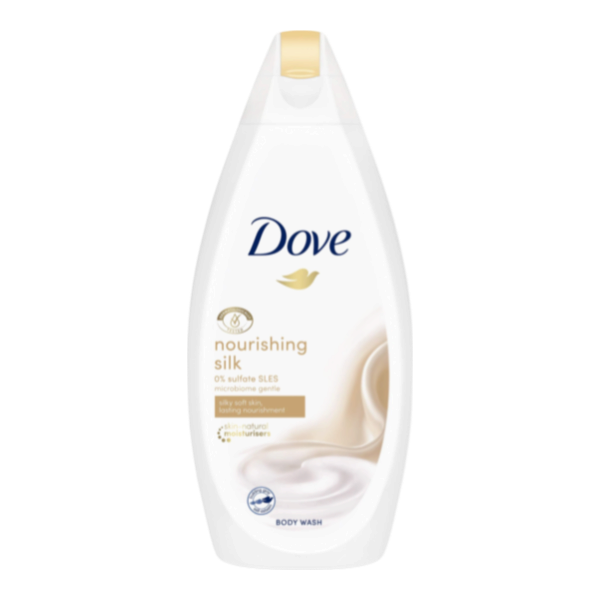 Dove Nourishing Silk Body Wash 500Ml