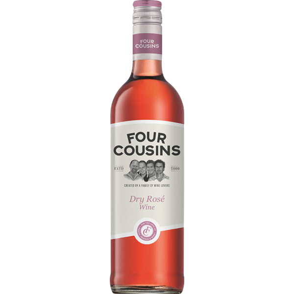 Four Cousins Dry Rose 750Ml