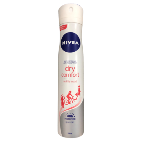 Nivea Dry Comfort Real Life Tested Quick Dry 200Ml