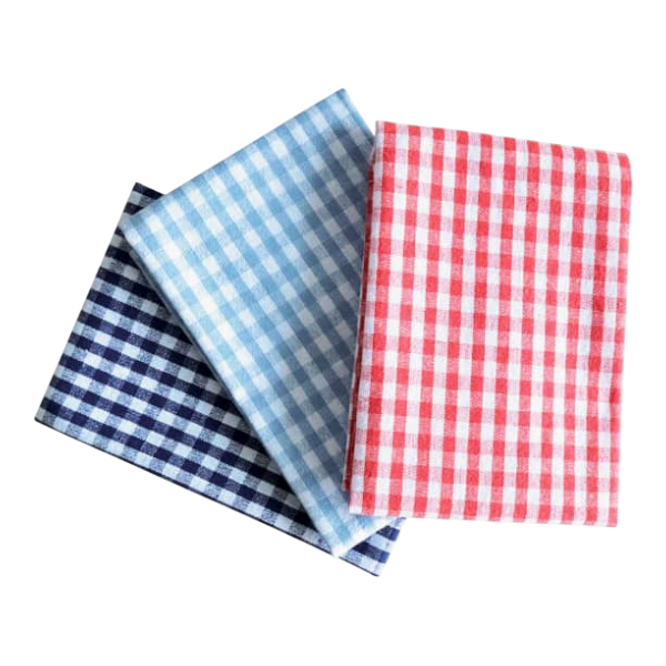 Ideas Multi-Colored Checkered 3In1 Kitchen Napkin (40Cm X 60Cm)