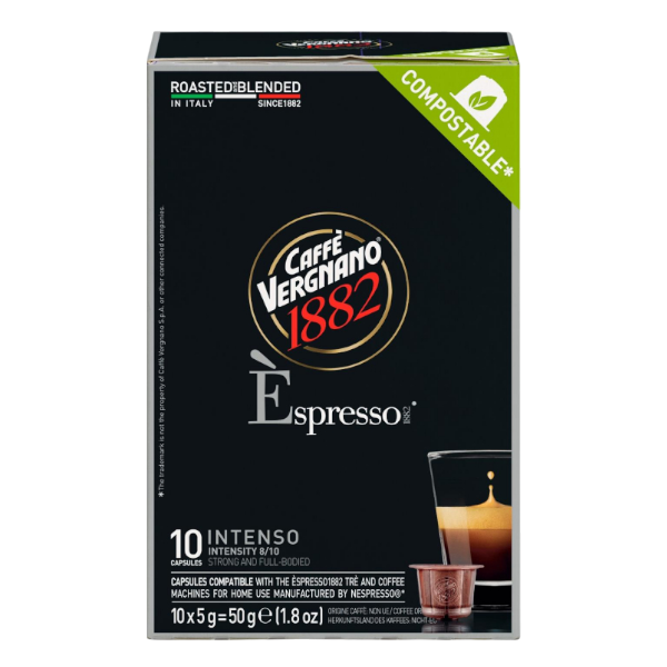 Caffe Vergnano Intenso Capsules 50G 10Un