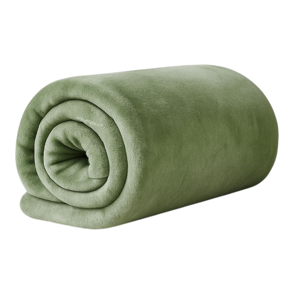 Thanksgiving Home Blanket 90 X 100Cm- (Sage Green)