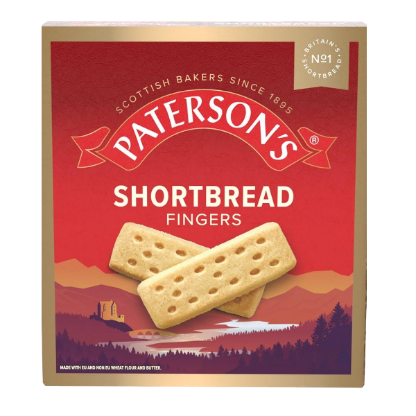Patersons Shortbread Fingers 300G