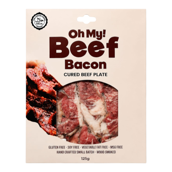 Oh My! Beef Bacon 125G