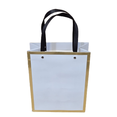 Gift Bag M Blue Classic 24X19X9Cm