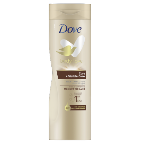 Dove Body Lotion Visible Glow 400Ml