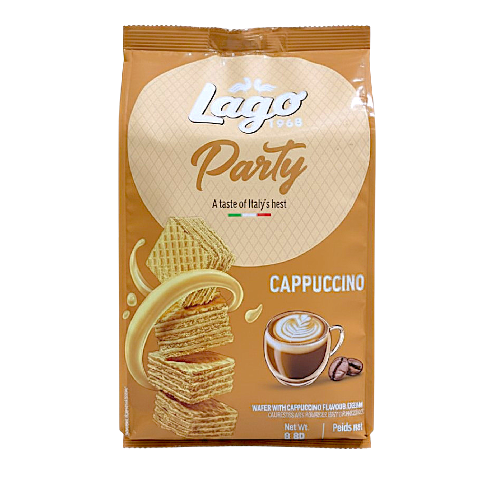 Gastone Lago Cappuccino Wafers 250G