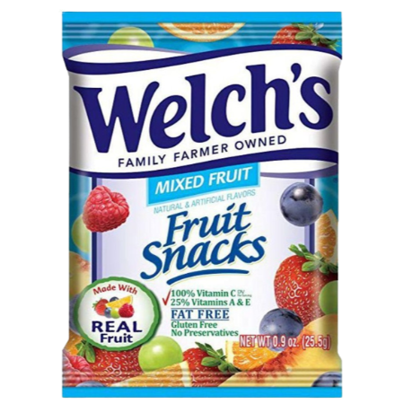 Welch's Mixed Fruit Snacks 22.7G