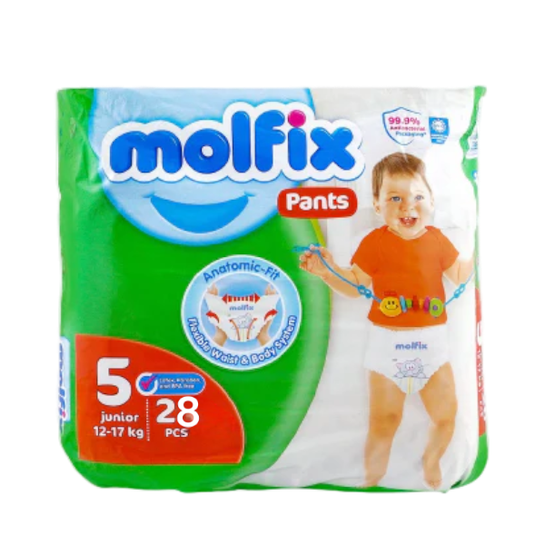 Molfix 5 Pants Junior 12-17Kg 28Un
