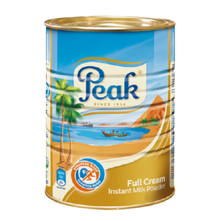 Peak Instant Full Cream Milk Powder Tin 380G