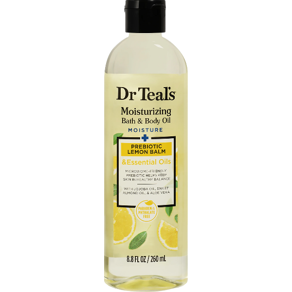 Dr. Teal's Moist Bath & Body Oil Prebiotic 260Ml