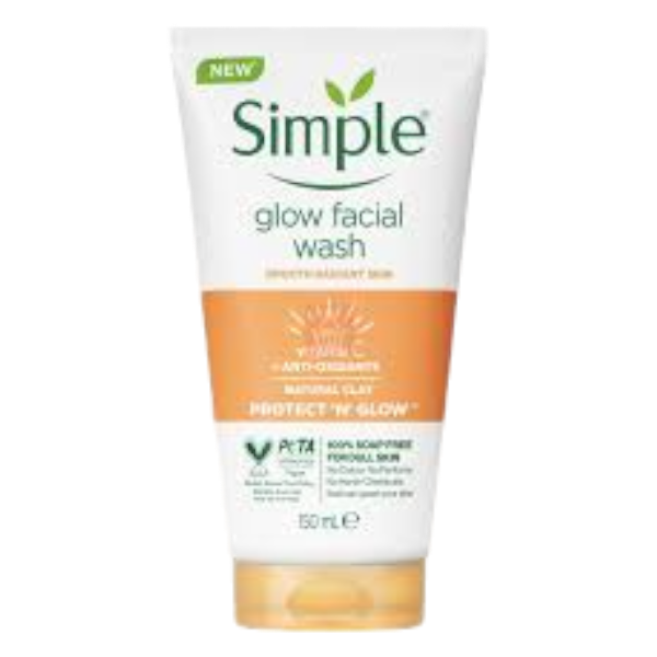 Simple Prot 'N' Glow Facial Wash 150Ml