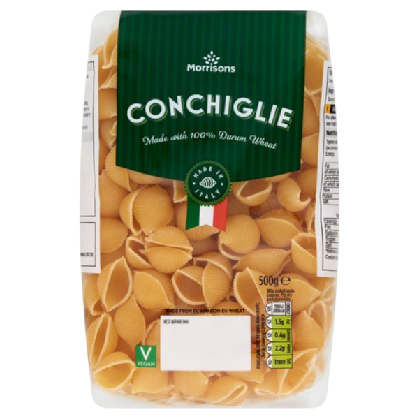 Morrisons Conchiglie 500G