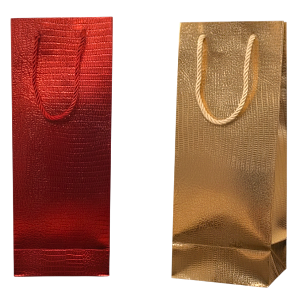Wine Bag (Red/Gold Color) 1Un