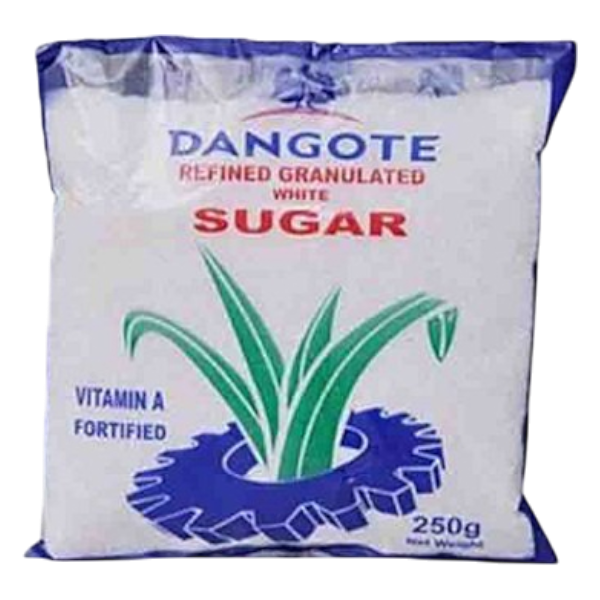 Dangote Granulated White Sugar 250G