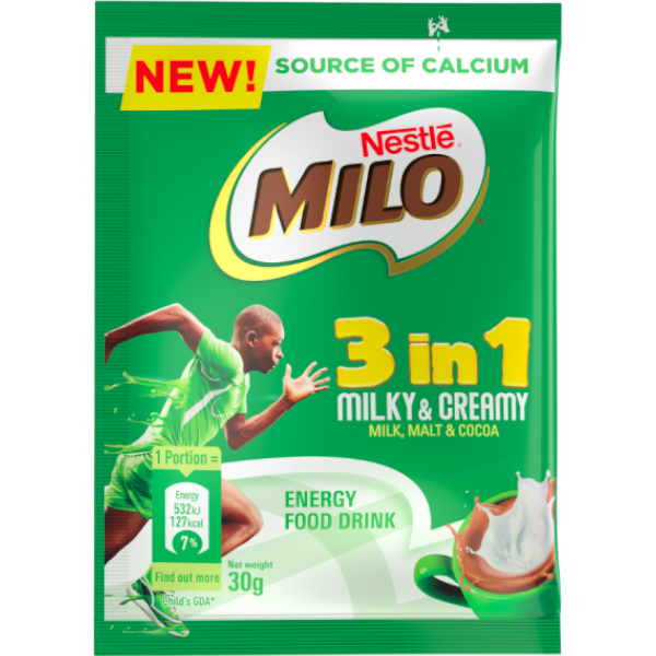 Milo 3 In 1 Drink 30G