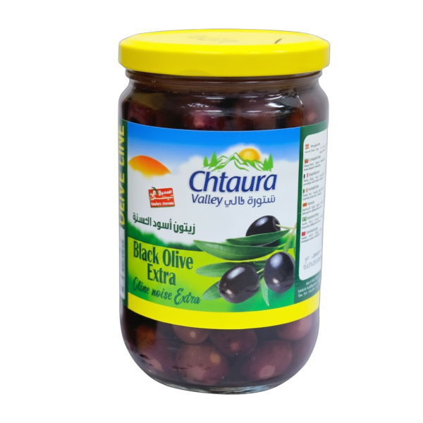 Chtaura Valley Black Olives 370G