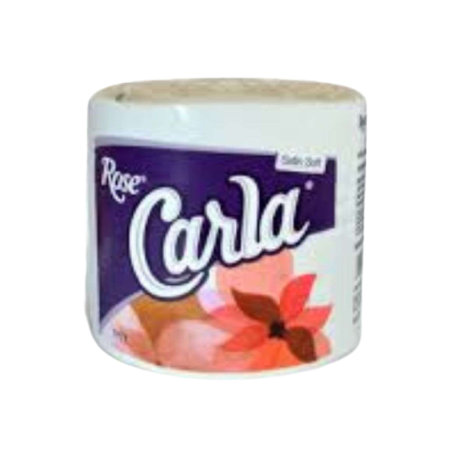 Rose Carla Toilet Tissue 2Ply 1Roll