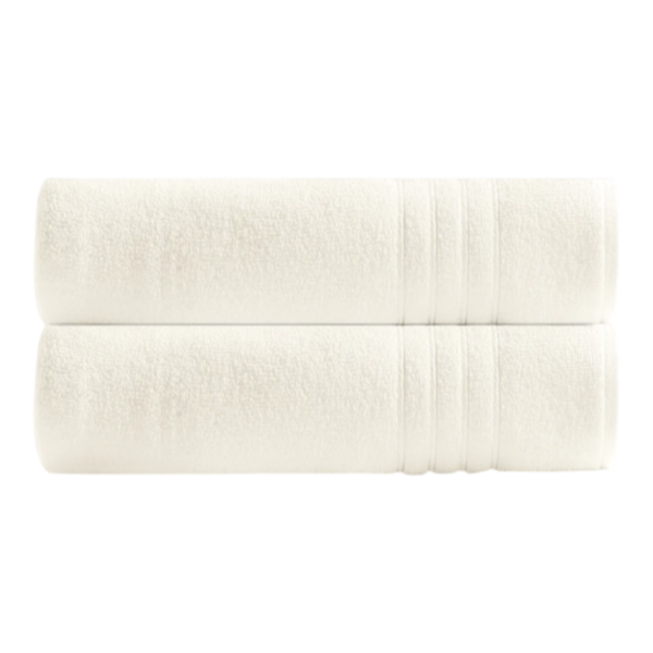 La'marvel Zero Degree Classic Bath Towel (90 X 180Cm) (35" X 71")- Ivory Cream