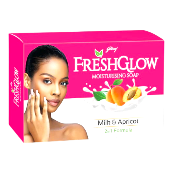 Freshglow Moisturising Bar Soap Milk And Apricot 130G