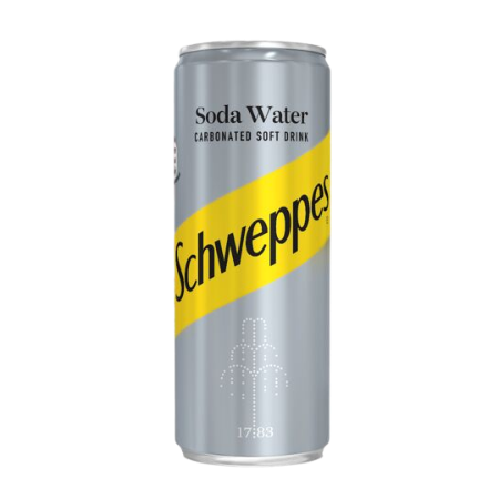 Schweppes Soda Water 330Ml