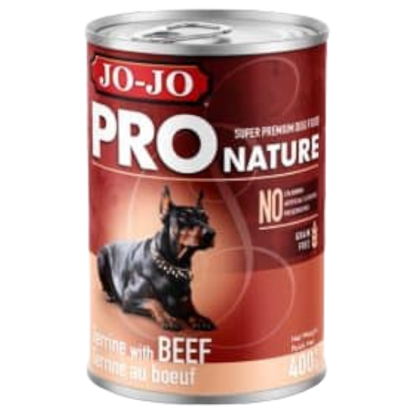 Jo-Jo Pro Nature Adult Dog Beef  400G