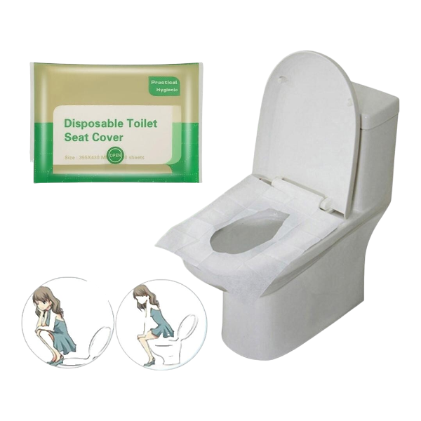 4.Season Disposable Toilet Seat Cover Paper (380Mmx460Mm) 10Un