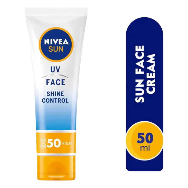 Nivea Sun Uv Face Shine Cntr Cream 50Ml