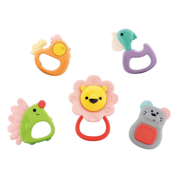 Forest Baby Teether (5 Models Assorted/5 pcs In Box)