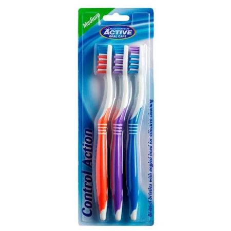 Active Basic D/A Toothbrush 3Un