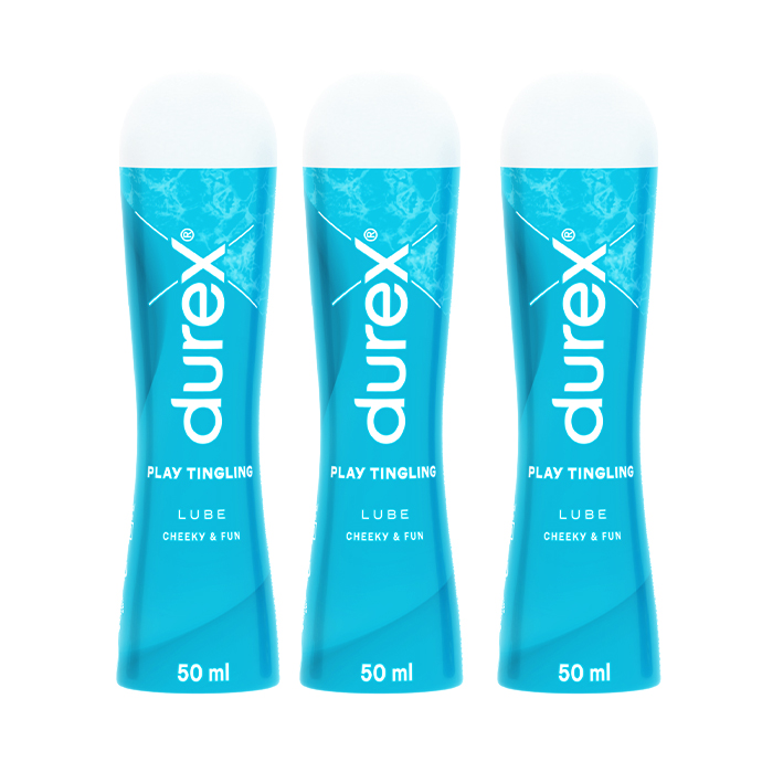 Durex Condom Play Tingling Lubes 1Un Pack Of 3 50Ml