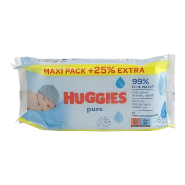 Huggies Pure Maxi Pack 72Un