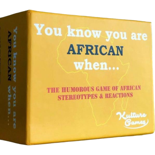 You Know You Are African When Card Game