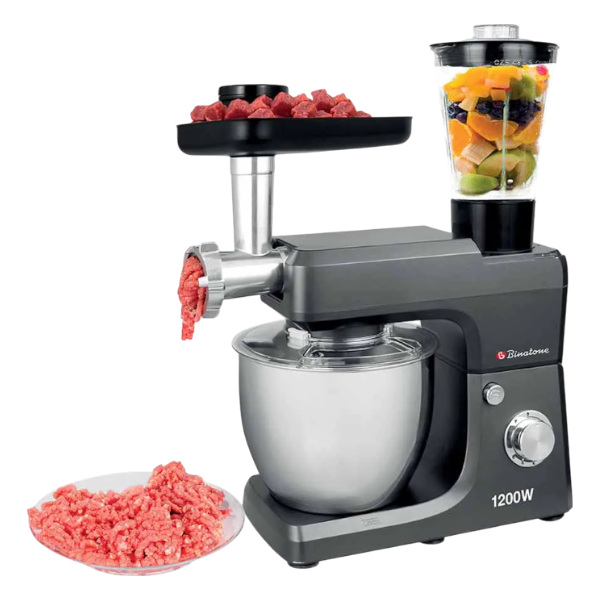 Binatone 3-In-1 Kitchen Machine And Yam Pounder (Km-1300)