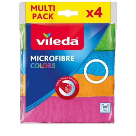 Vileda Microfibre Colours 4Un