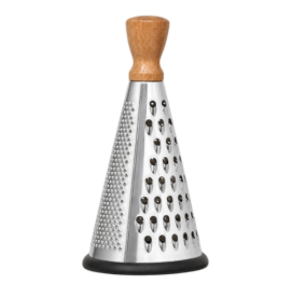 Grater Conical Tower With Wooden Handle