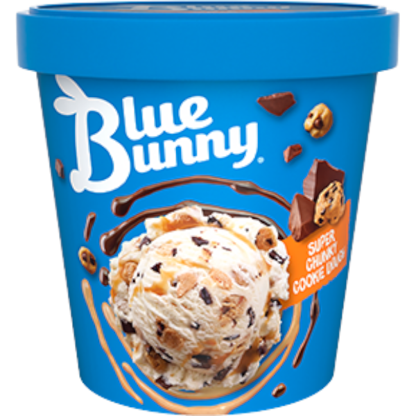 Blue Bunny Superchunkycookie Dough 414Ml