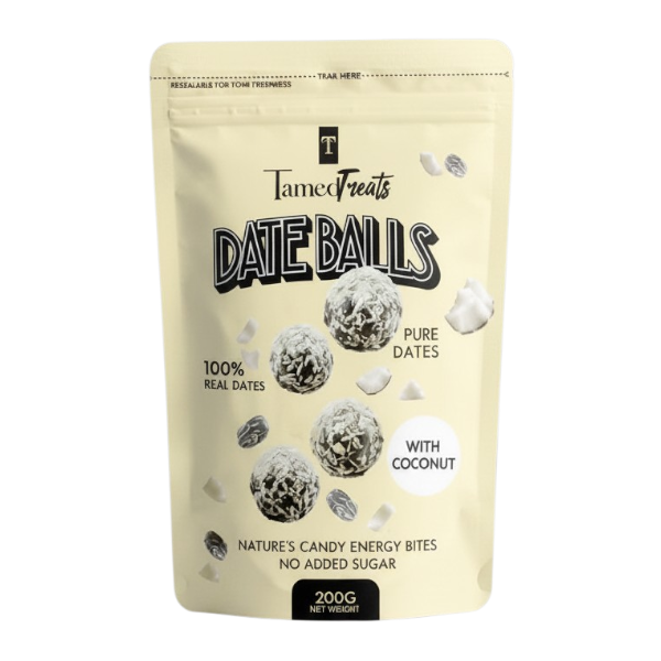 Tamed Treats Date Balls With Coconut 200G