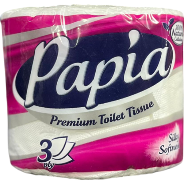 Papia Toilet Paper Pure & Soft 1Un