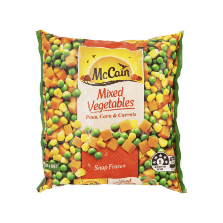 Mccain Mixed Vegetables 500G